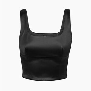 Aritzia Satin Bustier Tank Top